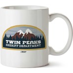 Twin Peaks Sheriff Department Iki Tarafı Baskılı Kupa Bardak