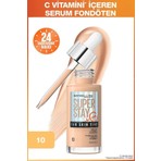Maybelline New York Super Stay Skin Tint Fondöten – C Vitaminli, 24 Saat Kalıcı, Sağlıklı ve Aydınlık Cilt Görünümü