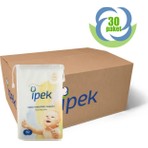 İpek 60'lı Maxi Bebek Temizleme Pamuğu 30 Paket 1 Koli Hassas Ciltler İçin Yumuşak
