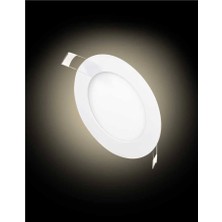 Kendal Global K2 KDL401 4000K Ilık Beyaz 12W Alüminyum Kasa Smd Yuvarlak Slim LED Panel