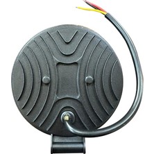 TeknoClub Beyaz Sarı LED Çakarlı Yuvarlak Off Road Sis Farı Çalışma Lambası 12-24V 36 Watt -Üniversal