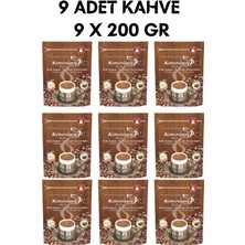 Kervansaray Kahve 7 Karışımlı Damla Sakızlı Yöresel Kahve 9 x 200 gr