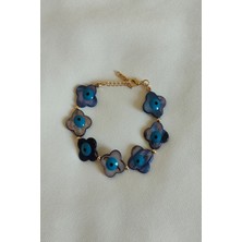 Bade Accessories Nazar Sedef Doğaltaş Bileklik