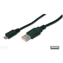 Assmann USB Connection Cable Type A-Microb M/m 1.8m USB 2.0