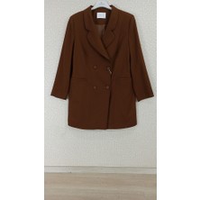 Vivencia 43003 Önden Düğme Detaylı Cepli Blazer Ceket  Qks Blazer Ceket #22-12#