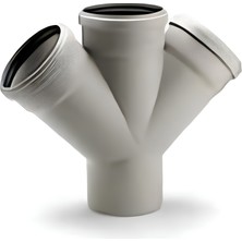 Vesbo 125X110 Çift Çatal 45