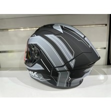 Smk Kask Smk MA261STELLAR Bolt Mat Siyah/gri