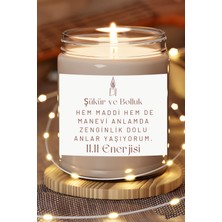 Dodo Candles Şükür Ve Bolluk | 11.11 Enerjisi | Vanilya Kokulu Mum | Meditasyon Mumları Mk-16