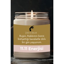 Dodo Candles Dolu Bir Gün Yaşıyorum | 11.11 Enerjisi | Çilek Kokulu Mum | Meditasyon Mumları Mk-75