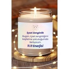 Dodo Candles Içsel Zenginlik | 11.11 Enerjisi | Vanilya Kokulu Mum | Meditasyon Mumları Mk-124