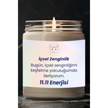 Dodo Candles Içsel Zenginlik | 11.11 Enerjisi | Vanilya Kokulu Mum | Meditasyon Mumları Mk-124