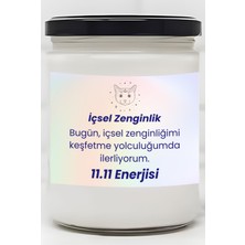 Dodo Candles Içsel Zenginlik | 11.11 Enerjisi | Vanilya Kokulu Mum | Meditasyon Mumları Mk-124