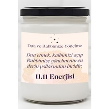 Dodo Candles Kalbimizi Açıp Rabbimize Yönelme | 11.11 Enerjisi Çilek Kokulu Mum | Meditasyon Mumları Mk-164