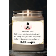 Dodo Candles Bereketin Izleri | 11.11 Enerjisi | Sandal Ağacı Kokulu Mum | Meditasyon Mumları Mk-194