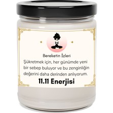 Dodo Candles Bereketin Izleri | 11.11 Enerjisi | Sandal Ağacı Kokulu Mum | Meditasyon Mumları Mk-194