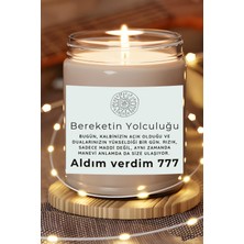 Dodo Candles Bereketin Yolculuğu | Aldım Verdim 777 | Ylang Ylang Kokulu Mum | Meditasyon Mumları Mk-205