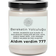 Dodo Candles Bereketin Yolculuğu | Aldım Verdim 777 | Ylang Ylang Kokulu Mum | Meditasyon Mumları Mk-205