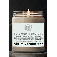 Dodo Candles Bereketin Yolculuğu | Aldım Verdim 777 | Ylang Ylang Kokulu Mum | Meditasyon Mumları Mk-205