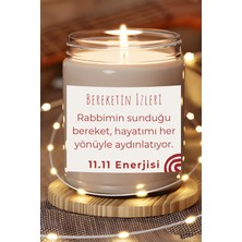 Dodo Candles Bereketin Izleri | Aldım Verdim 11.11 Enerjisi | Lavanta Kokulu Mum | Meditasyon Mumları Mk-251