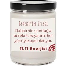 Dodo Candles Bereketin Izleri | Aldım Verdim 11.11 Enerjisi | Lavanta Kokulu Mum | Meditasyon Mumları Mk-251