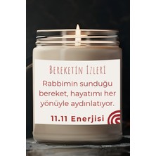 Dodo Candles Bereketin Izleri | Aldım Verdim 11.11 Enerjisi | Lavanta Kokulu Mum | Meditasyon Mumları Mk-251