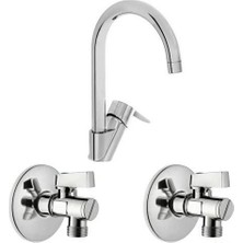 Artema Win S Eviye Bataryası + A45254 Filtreli Ara Musluk 2li Set