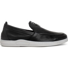 Voyager 5606C Erkek Deri Casual Ayakkabı Siyah