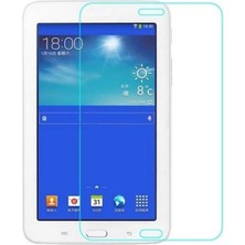 Samsung Galaxy Tab 3 Lite SM-T116 7" Dönerli Standlı Deri Tablet Kılıfı - Nano Cam Ekran Koruyucu