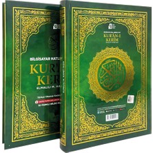 Kur'an-ı Kerim Arapça Türkçe Okunuş ve Türkçe Meali 3'lü - Elmalılı Hamdi Yazır Orta Boy