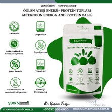 Moon'lu Mamüller Öğlen Ateşi Enerji-Protein Topları / Protein&fruit Balls