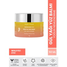 Bade Natural Gül Yağı Rahatlatıcı ve Antioksidan Yüz Balmı 50 ml