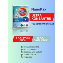 Nanopax 8 Adet Ultra Konsantre Çamaşır Makinesi Kazan Temizleme Bakım Tozu