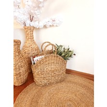 Kai Home Hasır Plaj Çantası / Dergilik / Gazetelik