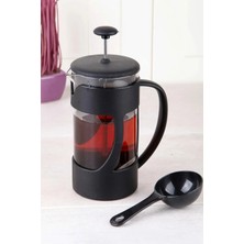 Fırsat Sende Ölçü Kaşıklı French Press Filtre Kahve ve Bitki Çayı Demliği 350 ml LGY-350FP