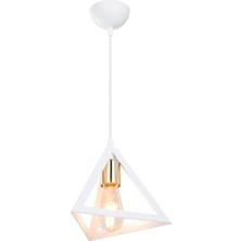 Ag Light Design Beyaz Sarkıt Avize Koridor Salon Yatak Odası Mutfak Lamba