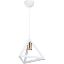 Ag Light Design Beyaz Sarkıt Avize Koridor Salon Yatak Odası Mutfak Lamba