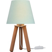 Ag Light Design Mavi Abajur Yatak Odası Salon Koridor Masa Lambası