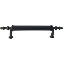 Glaswen 20 Adet Erciyes Kulp Siyah 96 mm Kulp Mobilya Mutfak Dolabı Çekmece Dolap Kapak Kulpu Kulbu Metal Kulpları