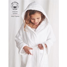 Caqqa 10-12-14 Yaş Kapşonlu Pamuk Havlu Bornoz