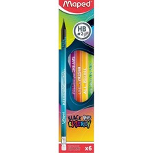 Bravo Maped Energy Silgili Kurşun Kalem 6 Lı