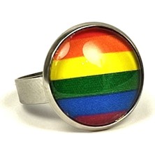 Market66 316L Paslanmaz Yuvarlak Ayarlanabilir Çelik Yüzük