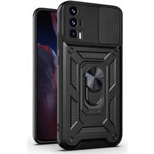 Microsonic Xiaomi Poco F5 Pro Kılıf Impact Resistant Siyah