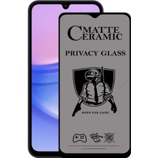 Kzy Samsung Galaxy A15 ile Uyumlu Tam Kaplayan Mat Seramik Nano Esnek Hayalet Ekran Koruyucu