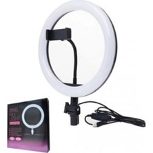 Ring Light Youtube – Tiktok - Selfie - Makyaj Led Işıklı 10 Inç (26 Cm) 210 Cm Tripod