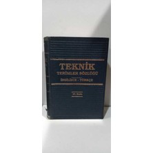 Alfa Yayınları Teknik Terimler Sözlüğü