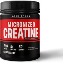 Army Of One Micronized Creatine Monohydrate 300 gr Aromasız (200 Mesh)