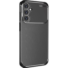 Pilanix Samsung Galaxy A25 Kılıf Karbon Desenli Lux Negro Silikon