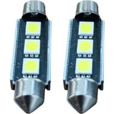 Carub Sofit Ampul 12V 3 Ledli 41 mm Takım (2 Adet)