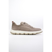 Freefoot   242290-1 Bej  Deri Erkek Rahat Günlük Ayakkabı