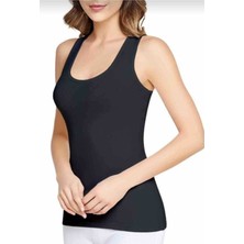 Tutku 0174 Kadın Elestan Geniş Askılı 3 Lü Atlet